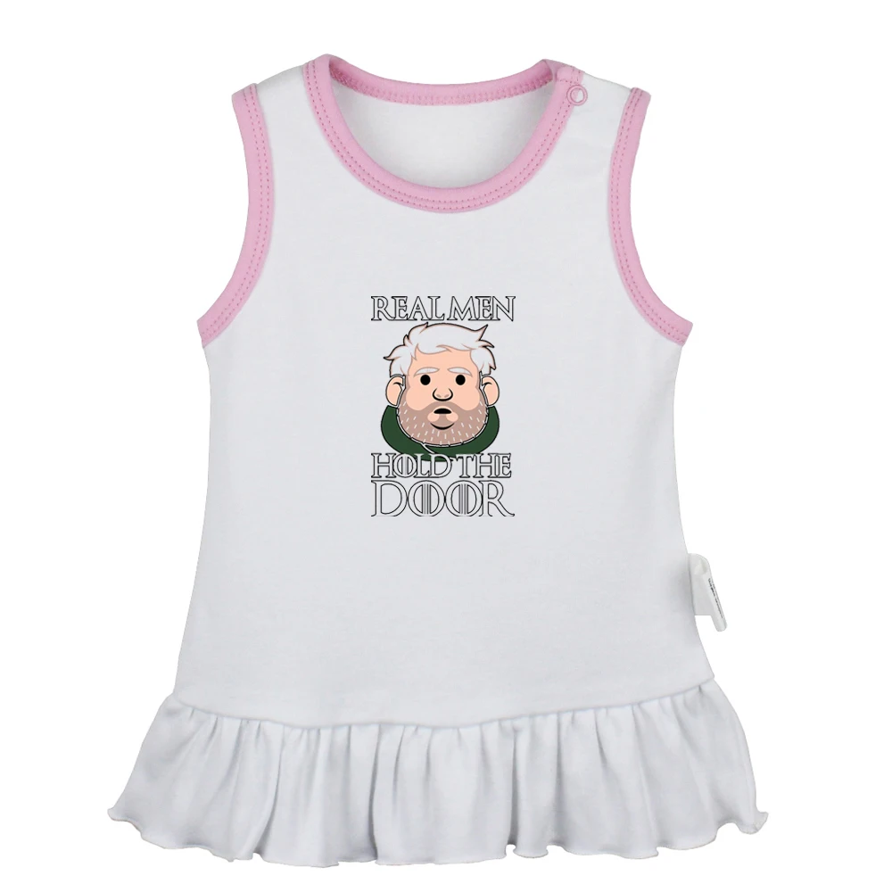 JbBabyYS1316W Золотые морские монстры, Игра престолов, Дом Грейджой пике, дизайн «Мы не сеем», платья для новорожденных девочек, платье без рукавов для малышей - Цвет: JbBabyYS1316W