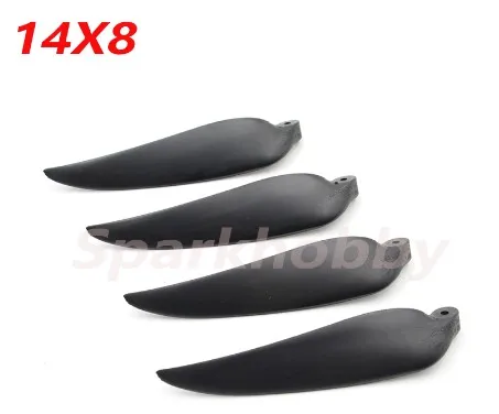 2 пары/4 шт Sphobby 14x8 дюймов складной пропеллер лопасть пропеллера точность для RC