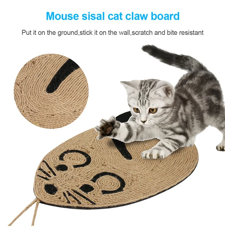 Durable Cat Scratch Board Mat for pet claw care5