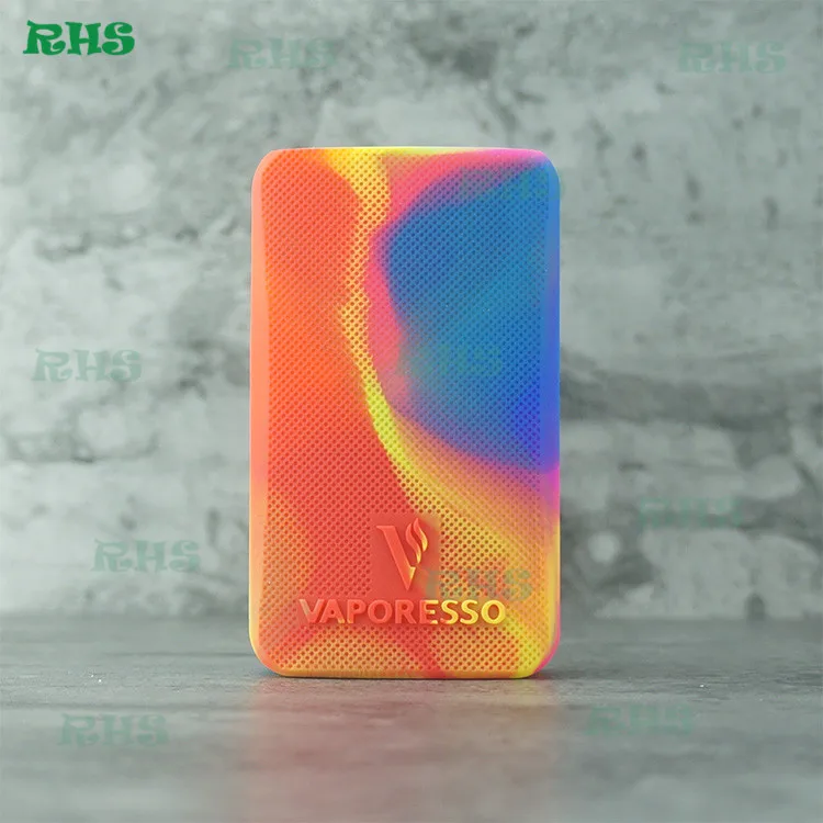 Новое поступление 2019 силиконовый чехол для вейпа GEN 220W TC Box MOD текстурный кожаный 2