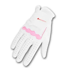 1 шт. Женские Перчатки Для Гольфа Спортивные Перчатки Кожаные женские перчатки для гольфа тренировочные перчатки дышащие ZJ55