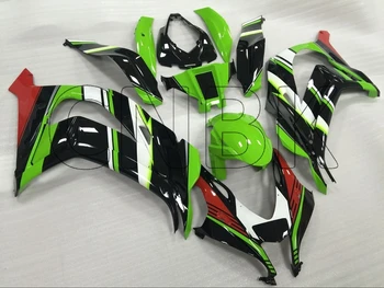 

for ZX10r 16 Bodywork ZX-10r 16 Blue Black White Bodywork Ninja ZX 10r 2016 - 2017 Motorcycle Fairing