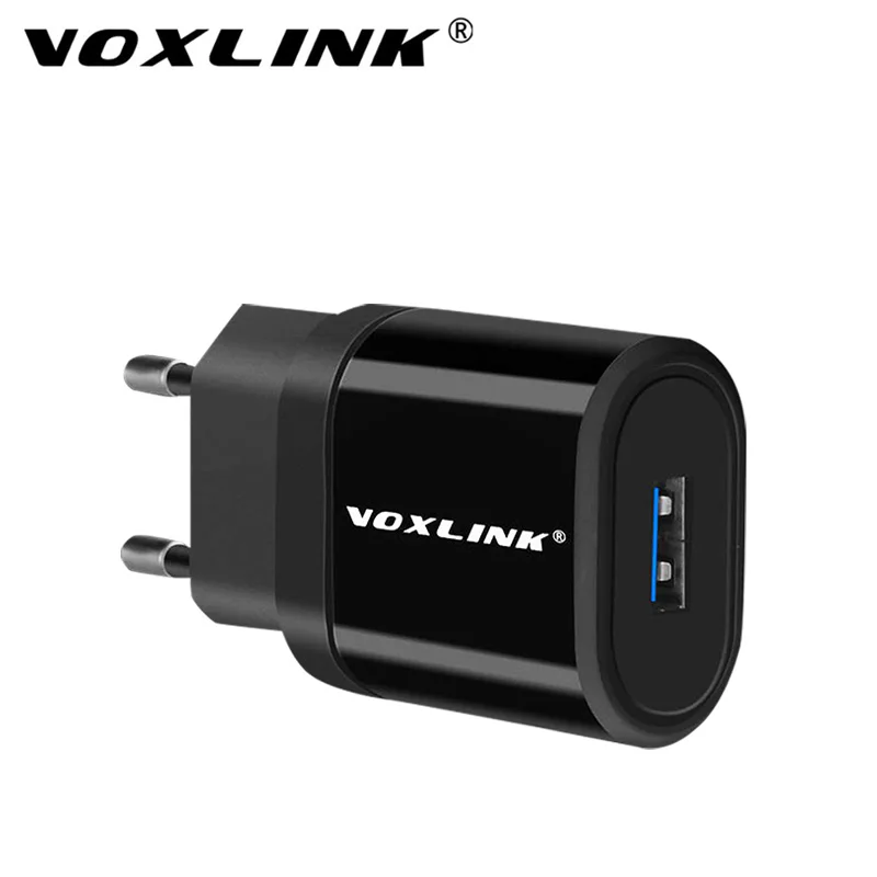 VOXLINK USB зарядное устройство адаптер 1 порт для iPhone 5V 2.1A настенное/дорожное