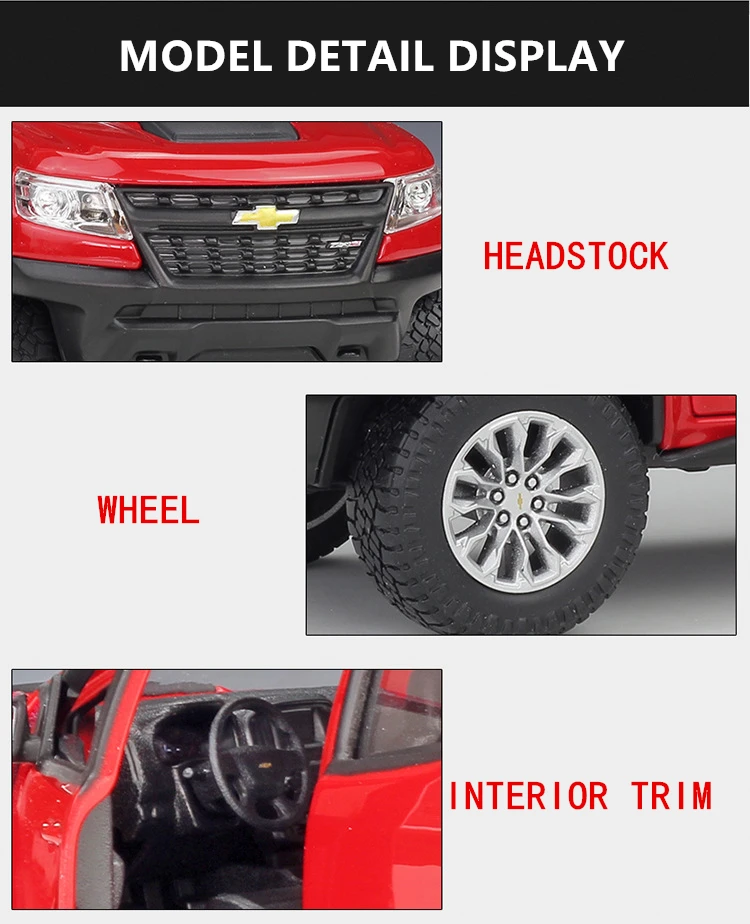 Maisto 1:24 Chevrolet Colorado сплав супер игрушка модель автомобиля с рулевым колесом управление передним колесом рулевая игрушка автомобиль