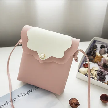 

PU Shoulder Bag Handbag Women Link Messenger Bags Summer Simple Package Mobile Phone Envelope Handbags Bolsa Femme