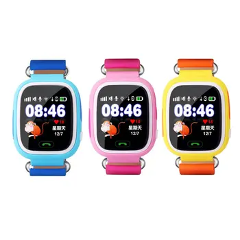 

Q90 Smart Child Watch Color Screen GPS Wifi Tracker SOS Call Anti Lost Monitor Phone Call Wristwatch for Kids GIFTS 2019