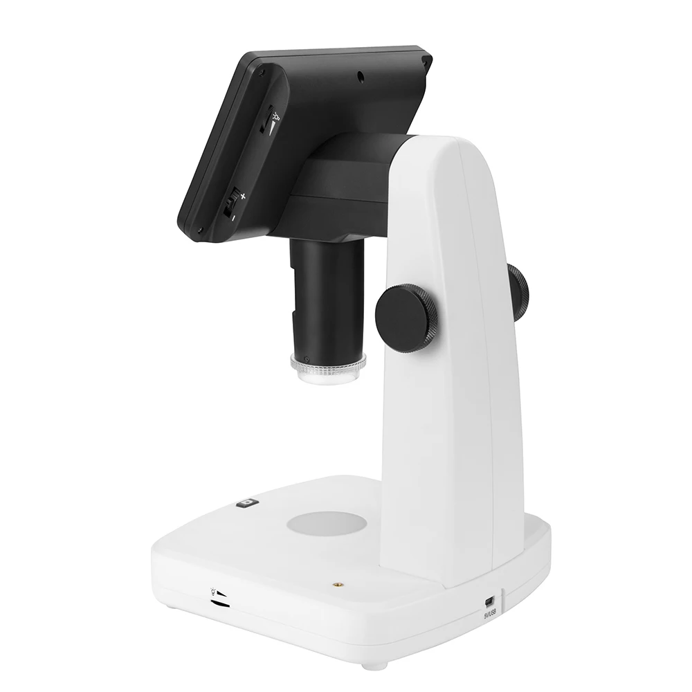 Lcd цифровой микроскоп 5 ''lcd дисплей 1080P полный HDTV выходной микроскоп для пайки электронный микроскоп с поляризатором