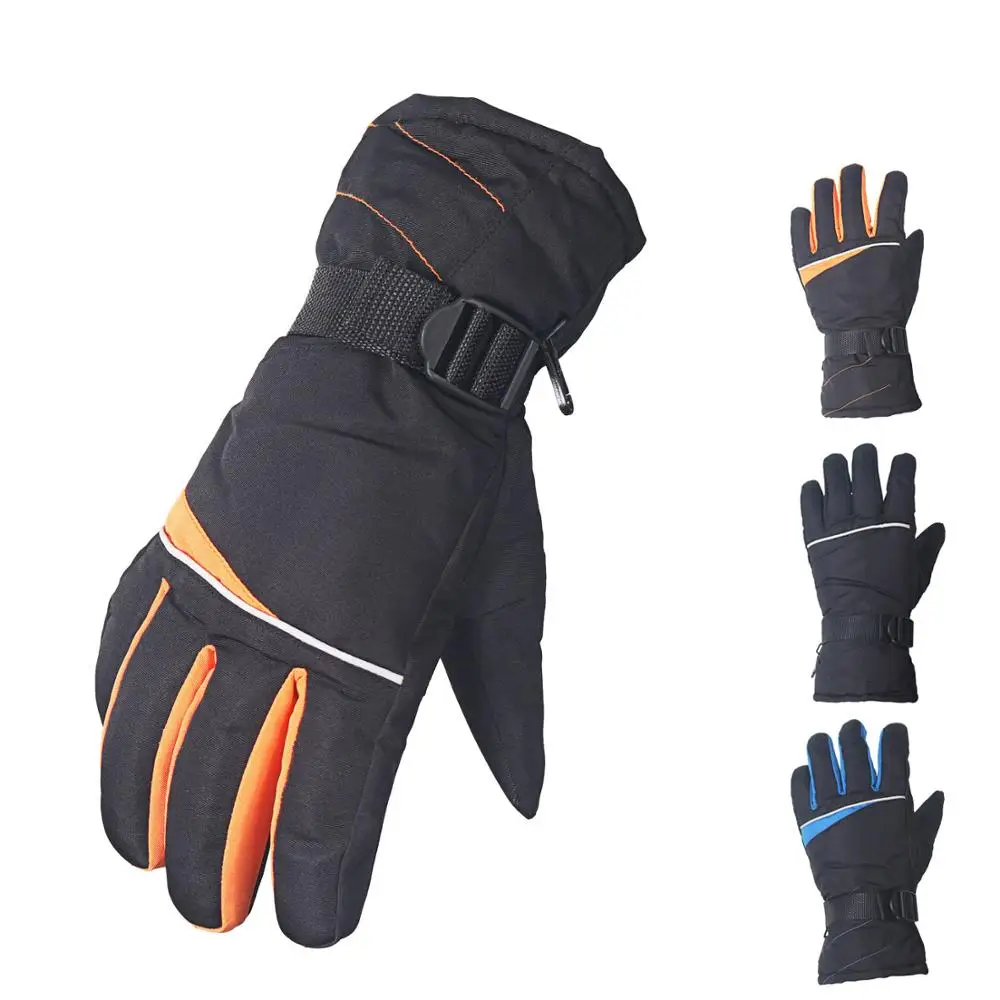 SKDK зимние теплые перчатки, лыжные перчатки для мужчин, сноуборд, мотоциклетные, для езды на снегу, ветрозащитные перчатки, водонепроницаемые, 1 пара