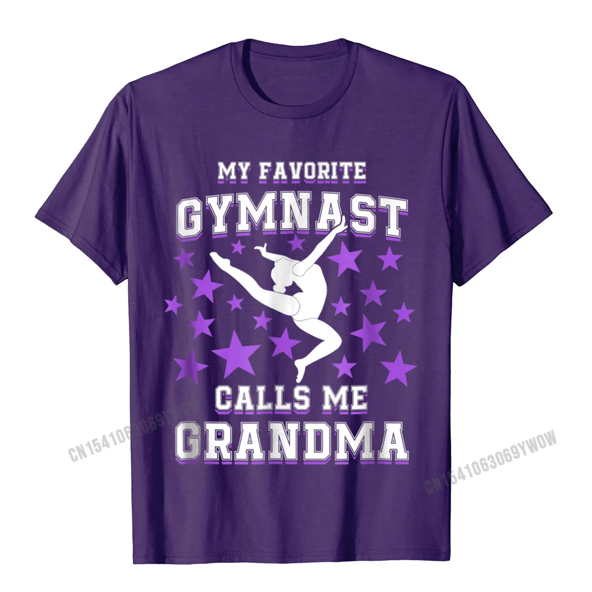 3D Printed T-shirts Short Sleeve Oversized Men's April FOOL DAY Tops T Shirt Camisa Top T-shirts O-Neck 100% Cotton Fabric My Favorite Gymnast Calls Me Grandma Shirt Gymnastics Gift__984 purple