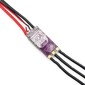

Flycolor Francy BLHeli_32 32-Bit Dshot1200 40A 3-6S Brushless ESC BEC w/LED for RC Airplane FPV RC Drone