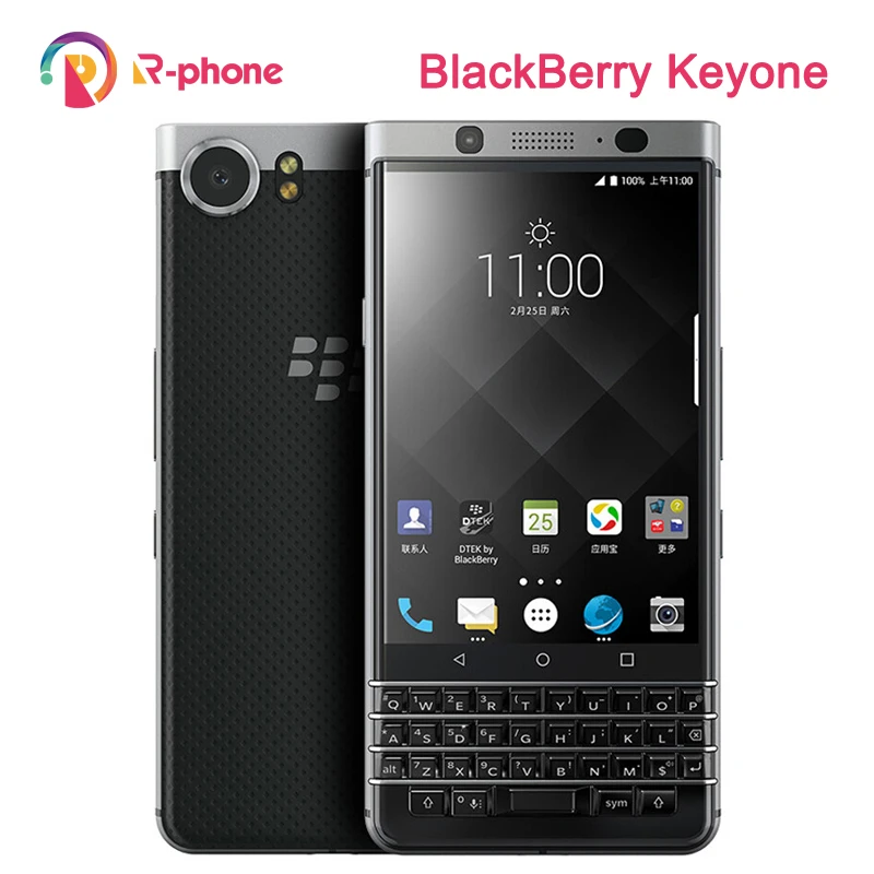 BlackBerry Keyone Refurbished Cellphone Octa-core 12MP 4.5" 3GB 4GB RAM 32GB 64GB ROM 3G 4G LTE Unlocked Original