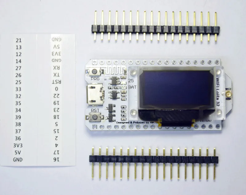 SX1276 ESP32 868 МГц 915 МГц LoRa 0,96 дюймовый синий oled-дисплей Bluetooth wifi ESP32 ESP-32 модуль для Arduino с антенной