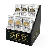 Paper printed counter small display boxes packaging boxes for retail pre roll cbd store custom preroll display box 1