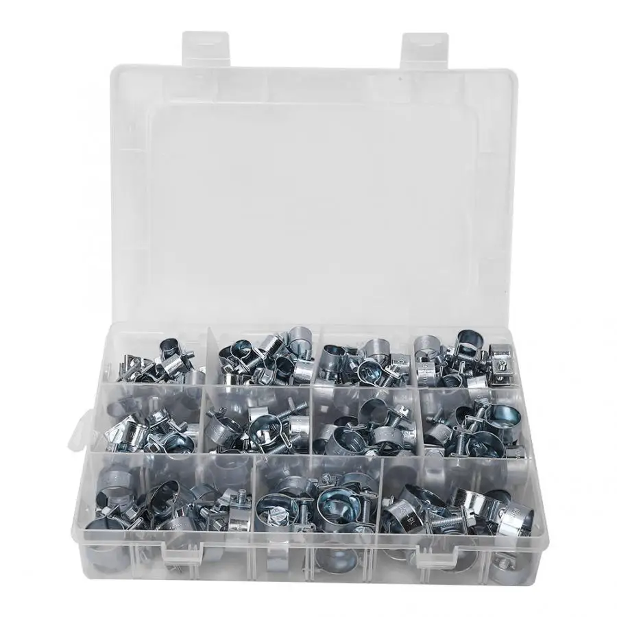 130 шт зажим для мини шланга круговая труба из оцинкованной стали от воздуха к воде