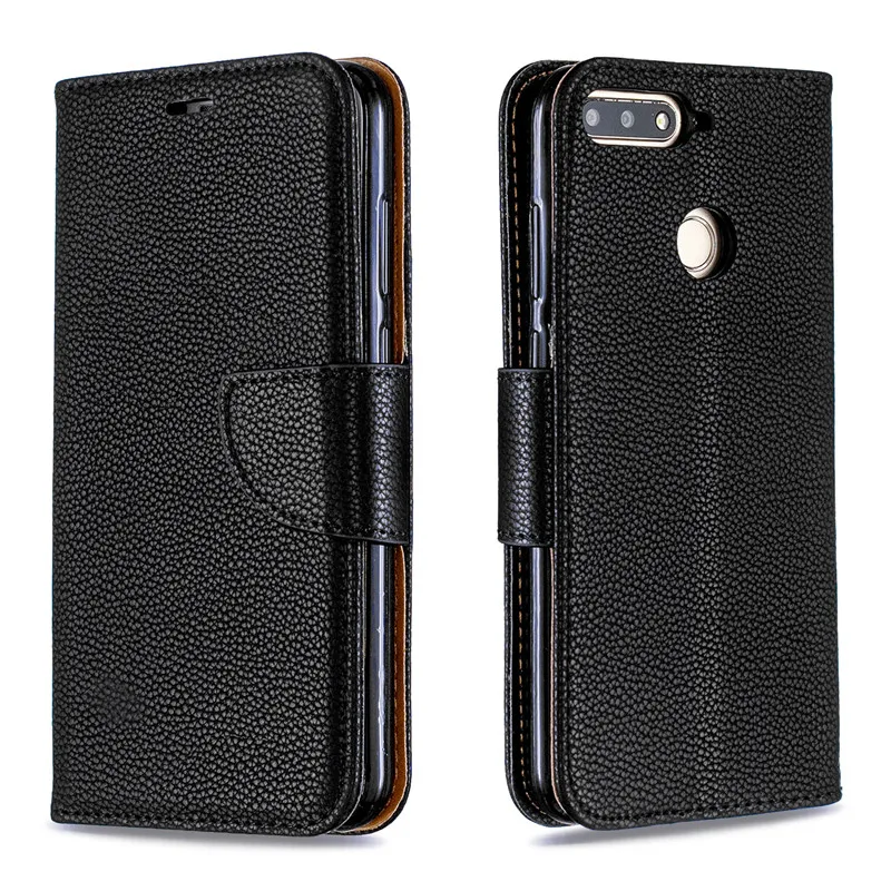 Для huawei Honor 7C AUM-L41 чехол 5," кожаный флип-чехол Honor7C Coque чехол-кошелек для huawei Honor 7C EU RU версия чехол для телефона s