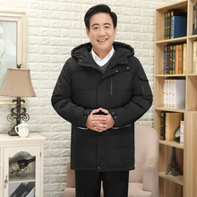 Зимняя мужская куртка на утином пуху,, ветрозащитная зимняя куртка, пальто с капюшоном, повседневная верхняя одежда, M-4XL