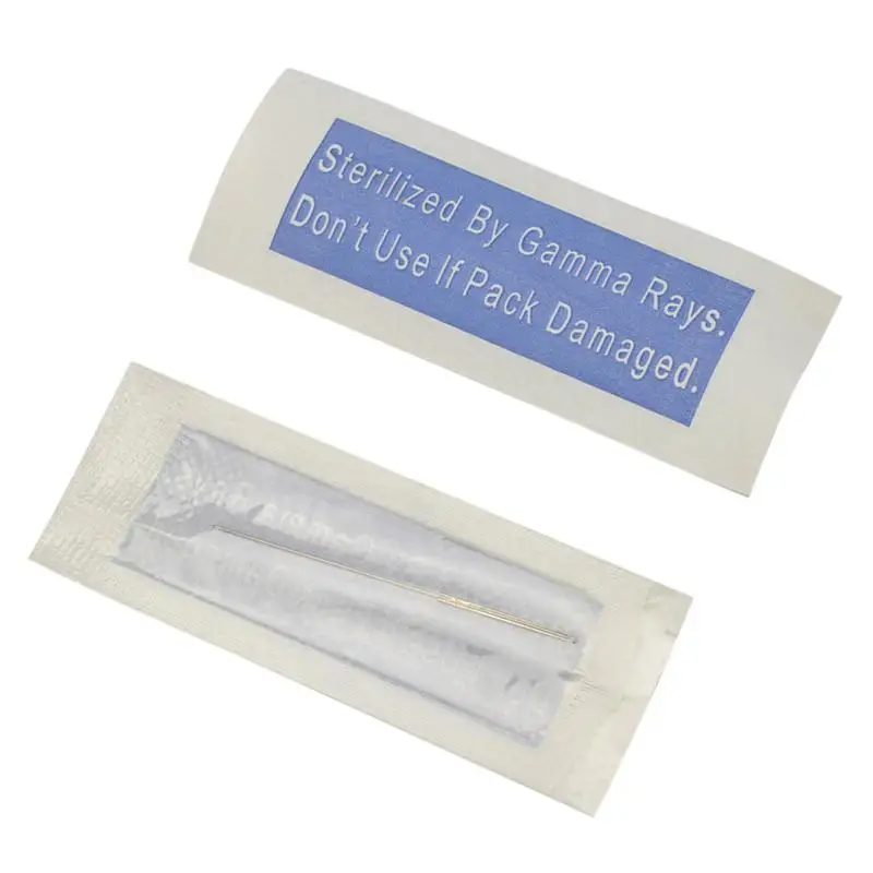 100pcs/50pcs 0.35mm 3F Row Tattoo Needles Semi-Permanent Embroidery Needle Tattoo Machine Pin Makeup Needles