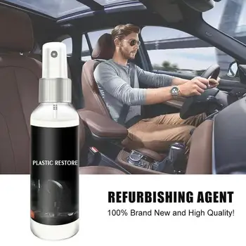 

Car Plastic Mending Agent Car Wax Tire Instrument Board Interior Renewal Agent Renewed Mending Refurbished Liquid Repair Tool