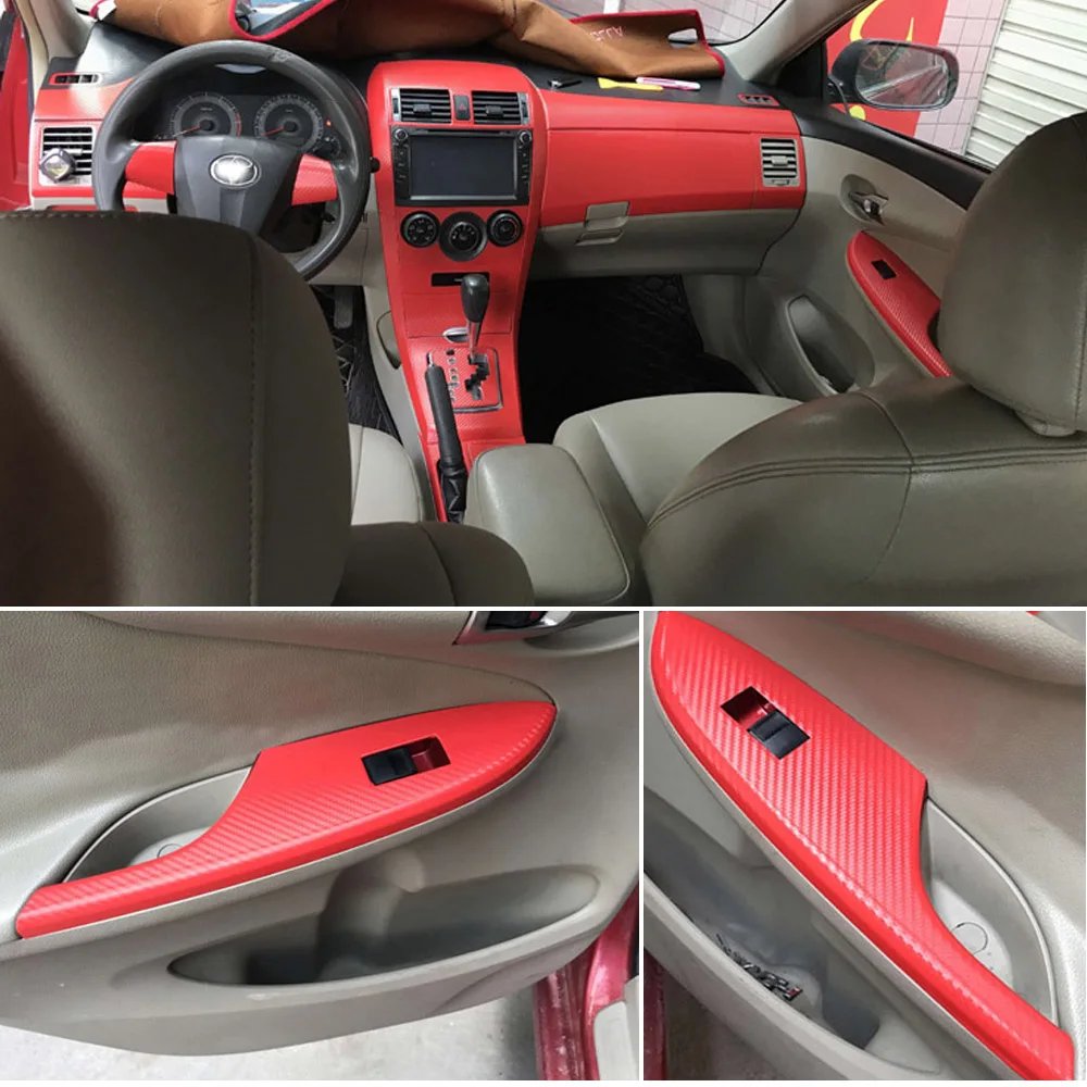Самоклеящиеся автомобильные наклейки для Toyota Corolla 2007 2013 виниловые и из