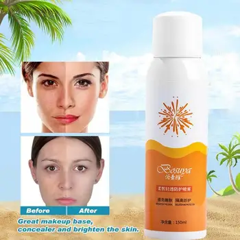 Waterproof Sweat proof Anti ultraviolet Whitening Moisturizing Body Isolation Spray