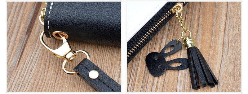 Geometric Luxury PU Leather Purse – Miggon