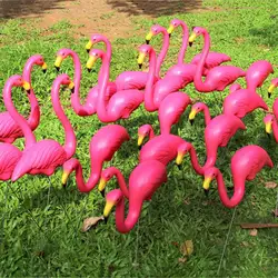 Искусственный Фламинго Садоводство Декор открытый сад украшение сада