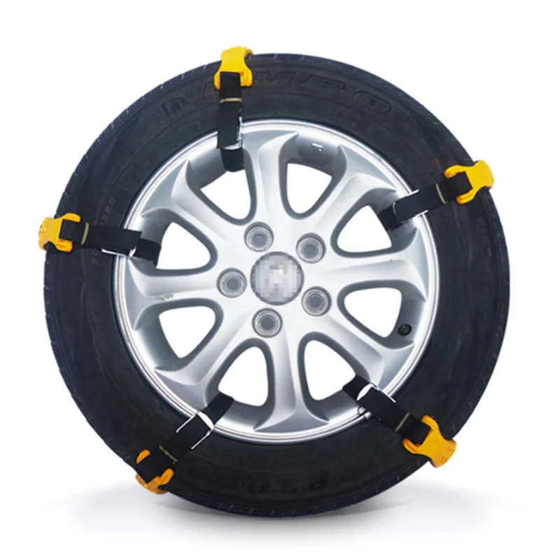 5Pcs/Lot Car Tire Anti-skip Snow Chains TPU Durable Car SUV Winter Safe Driving Belt For Ice Snow Sand Mud Road