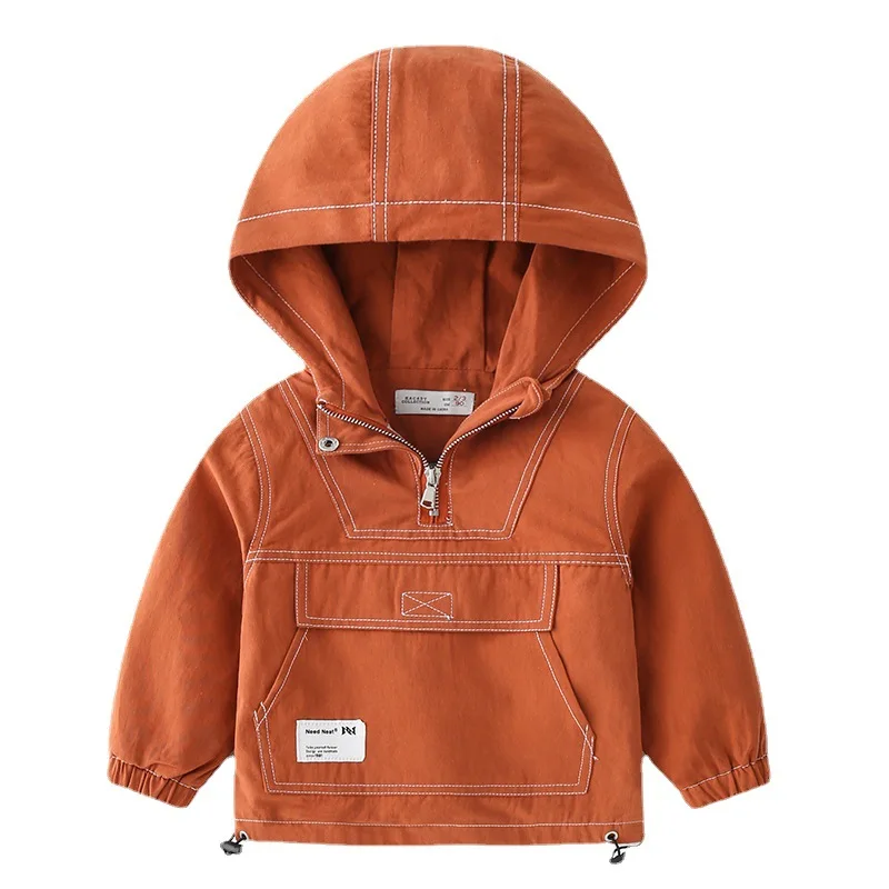 Spring Autumn Children Boys Hoodie Jacket Toddler Jacket Baby Boy Fall Boy Clothes Baby Coat