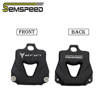 

CNC Key Cover Holder For Yamaha MT-07 MT07 Tracer 700 XSR700 FZ-07 Moto Cage 2014-2018 2019 2020 Motorcycle Key Cover Case Shell