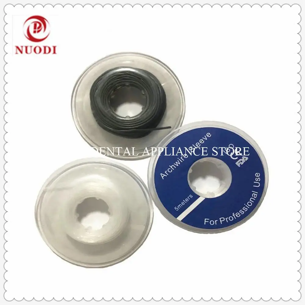 

Orthodontic Archwire sleeves/Dental ArchWire Sleeves transparent 5 meter/roll