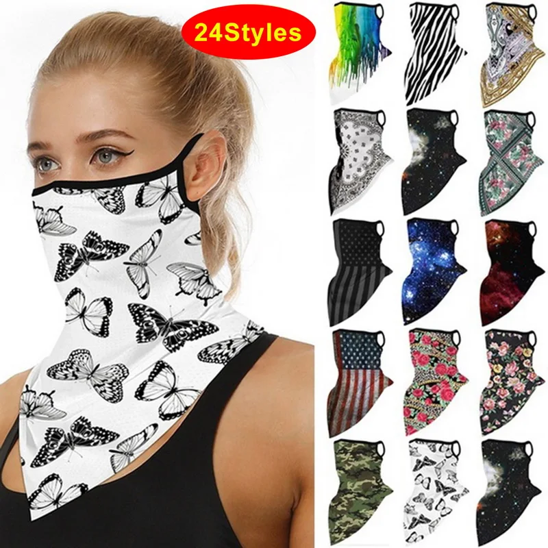 Outdoor Face Cover Fashion Outdoor Mask Scarves Multi Functional Seamless Hairband Head Scarf Bandana Sun Protection Neck Cover