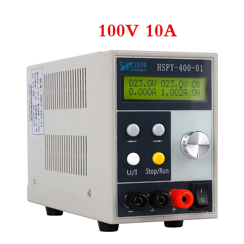 

4-digits HSPY 100V 10A DC Digital Lab Adjustable Switching Power Supply Laboratory 0.01V 0.001A Programmable Bench Source