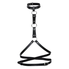 Женские регулируемые ремни из искусственной кожи в готическом стиле