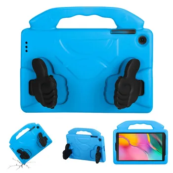

EVA Foam Case For Samsung Tab A 8.0 T290/T295 Kid Children Safe Rugged Proof Shockproof Cover Handle Bracket Protective Shell