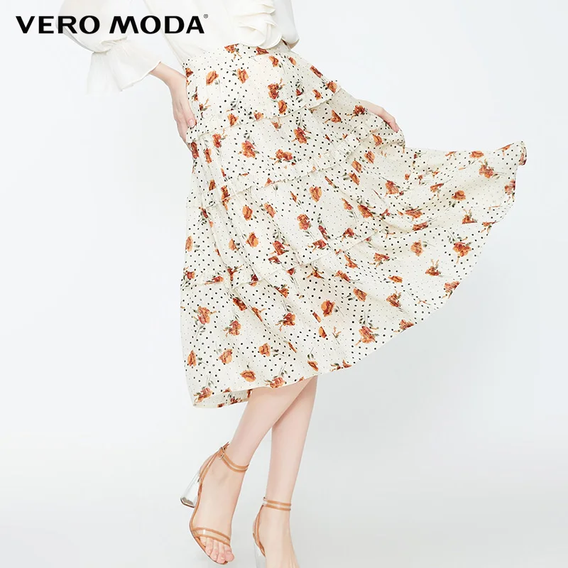 Женская юбка в горошек Vero Moda | 319116559 одежда