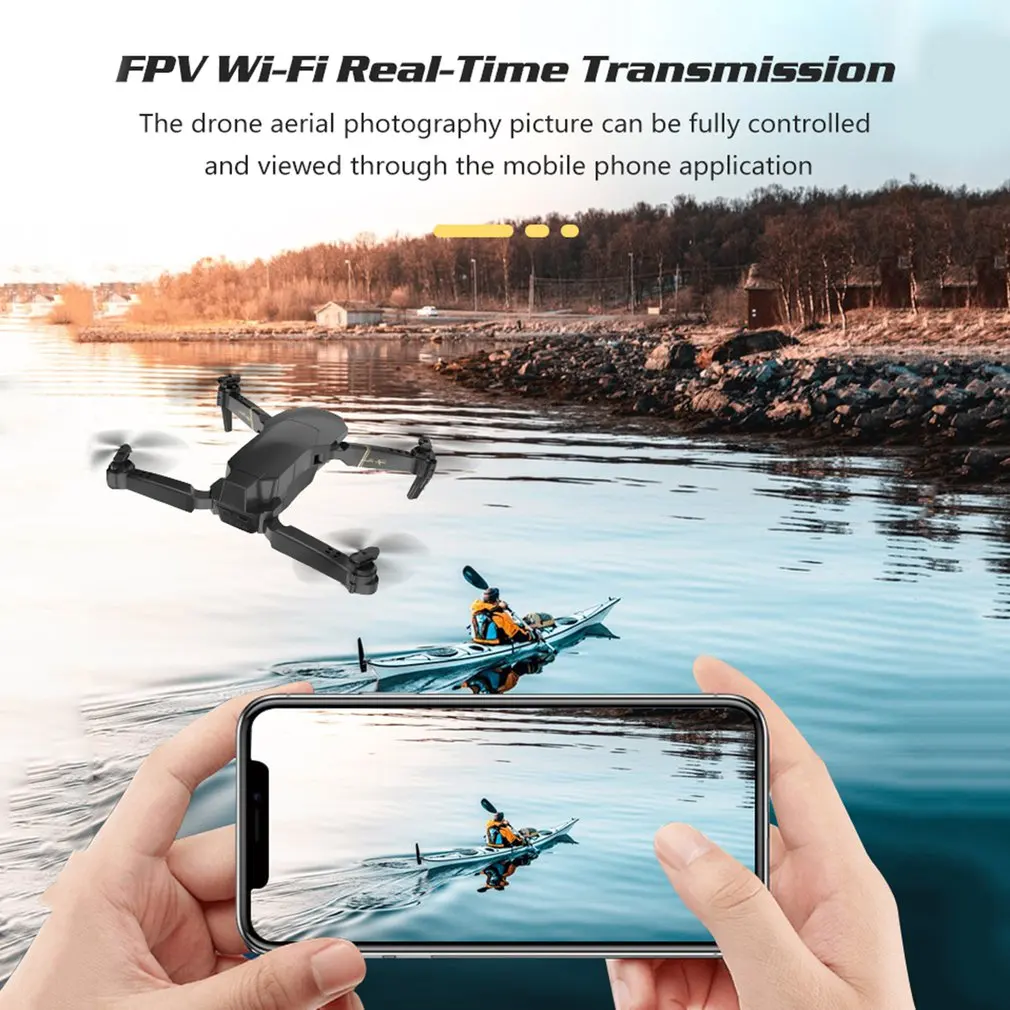 GD89 wifi FPV с 1080 P/480 P HD камерой 15 минут время полета режим удержания высоты складной рычаг RC летательный аппарат Дрон с 2/3 батареей