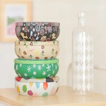 

Portable Wedding Candy Tin Can Storage Box Easter Gift Boxes Round Tea Candy Jewelry Coin Cans Makeup Container Case 4pc/lot