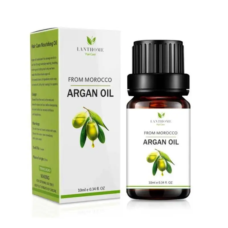 10ML Morocco Argan OilMoisturizing Professional Dry Damaged Hair Maintenance Keratin Repair Hair Scalp Treatment Hair Mask - Цвет: 1