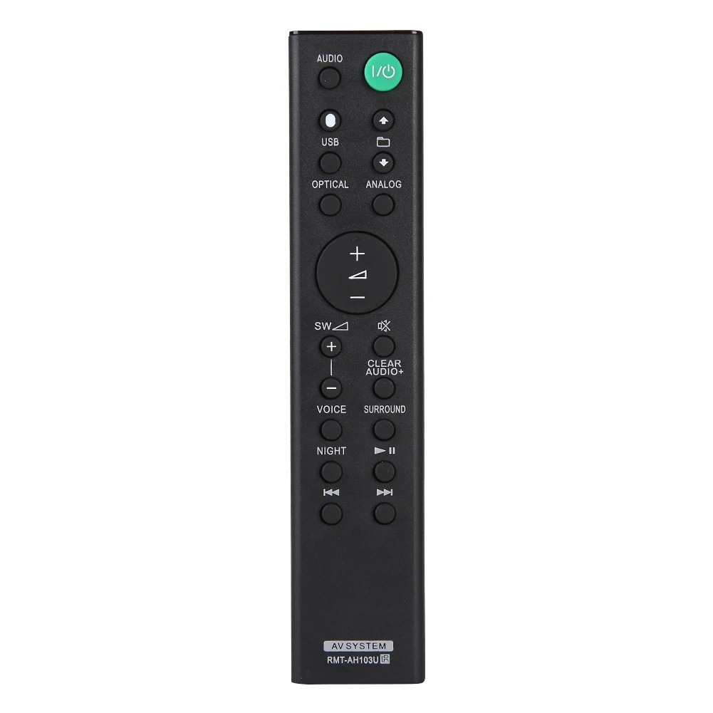 Soundbar Remote Control RMT-AH103U For Sony Sound Bar HT-CT80 SA-CT80 HTCT80 SACT80 SS-WCT80 | Электроника