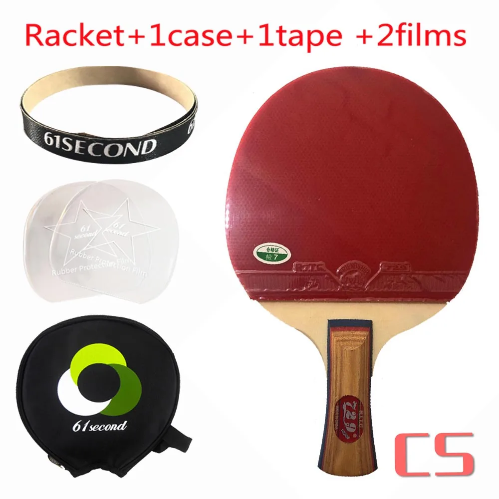 CS with Y 1case RITC 729 Дружба 1020# Pips-в настольный теннис ракетка для пинг-понга - Цвет: CS with Y 1case
