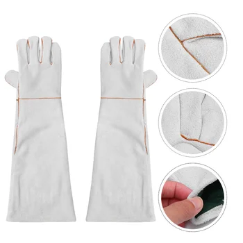 

1 Pair Pet Anti-bite Gloves Comfortable Anti-scratch Thicken Heat Insulating Gloves Protection Gloves Hand Protector for Pet Sho