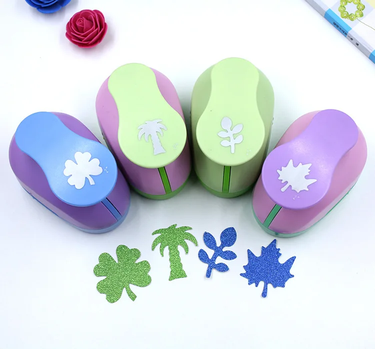 2.5cm 수제 공예 및 스크랩북킹 도구 사진 갤러리용 종이 펀치 DIY 기프트 카드 펀치 엠보싱 장치 단풍잎 모양