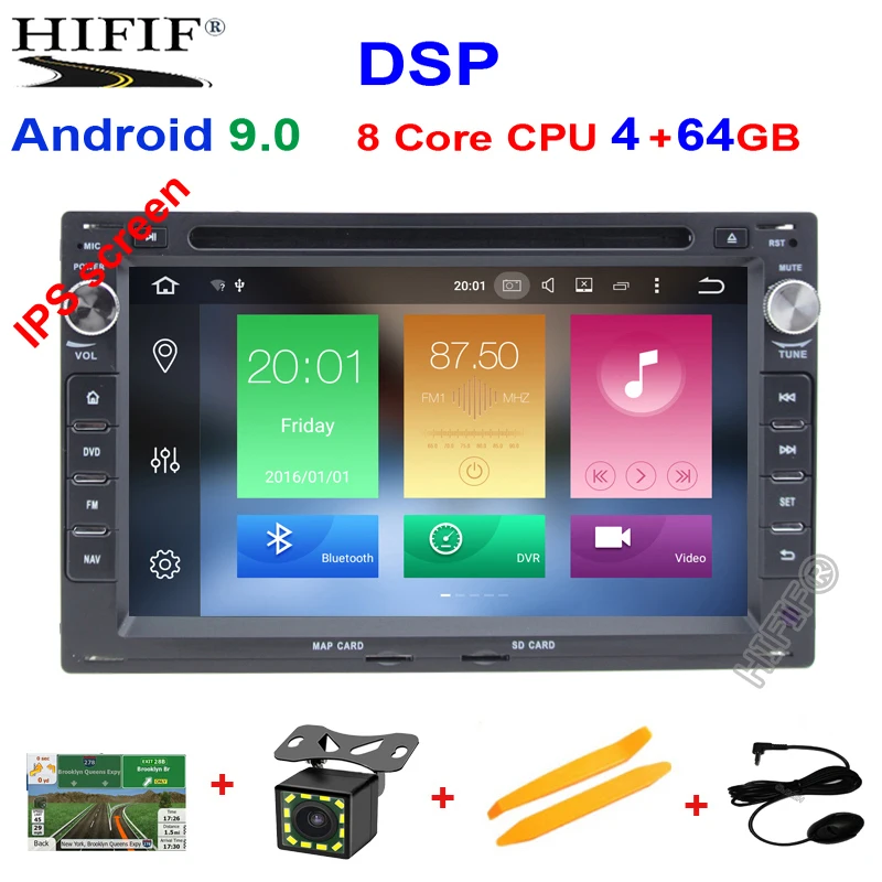 2G + 32G Android 9 0 автомобильный dvd Радио Аудио мультимедийный плеер gps для VW Volkswagen PASSAT B5