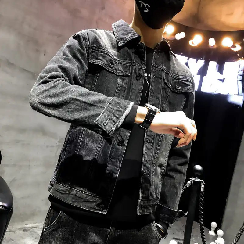 jaqueta masculina bordada