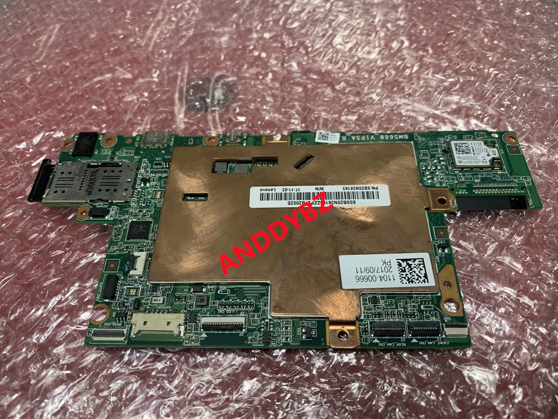 Placa de Sistema de Placa-mãe Genuína para Lenovo Miix 32010icr Testado ok 144 Ghz 5b20n38163 5b20n38151 Bm5668 V1p5a-r