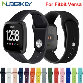 

Colorful Silicone Wrist Strap For Fitbit Versa Band Fitness Tracker Smart Watch band for Fitbit Versa Smart Watch Accessories