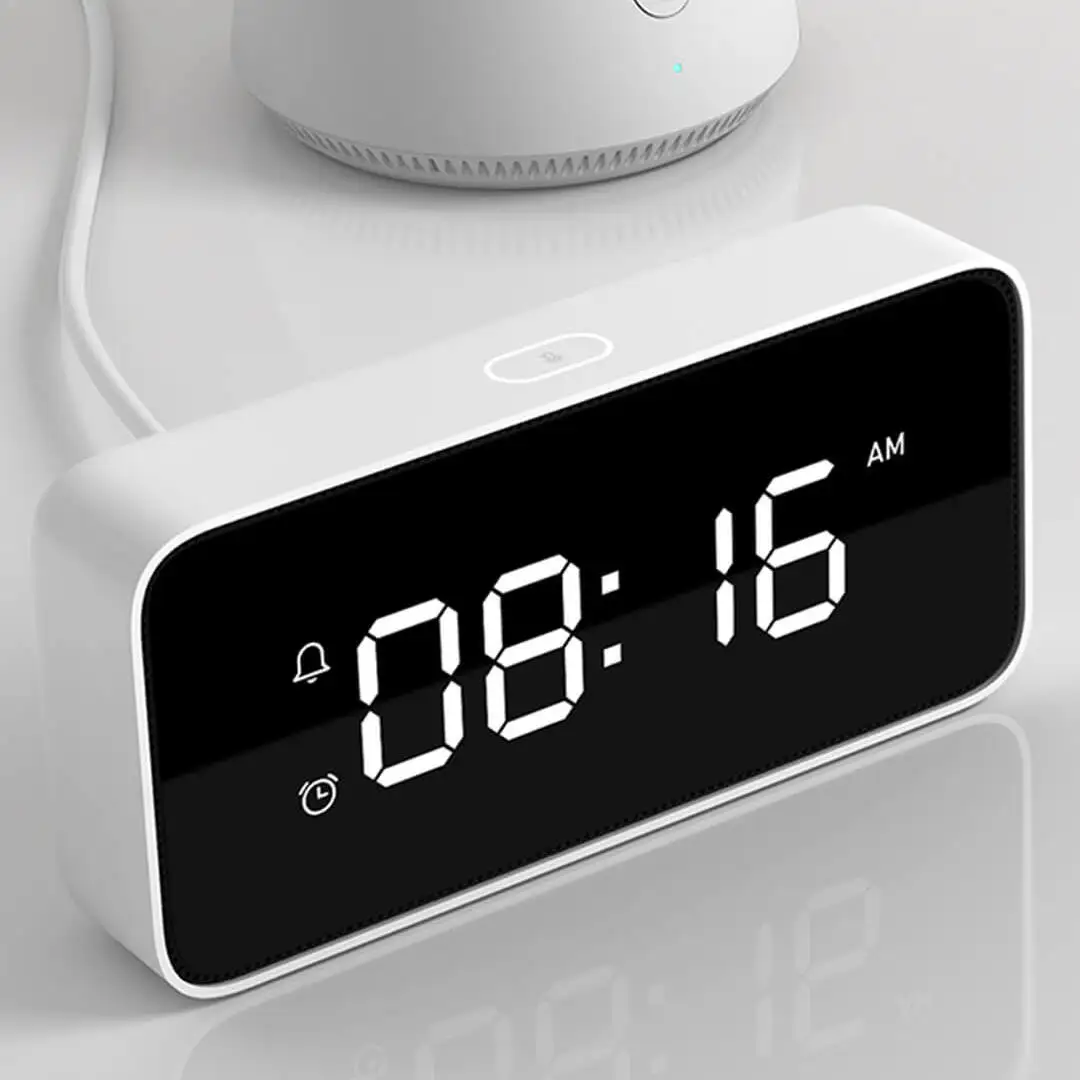 Оригинальный будильник Xiaomi mijia xiaoai смарт голосовое вещание работает с