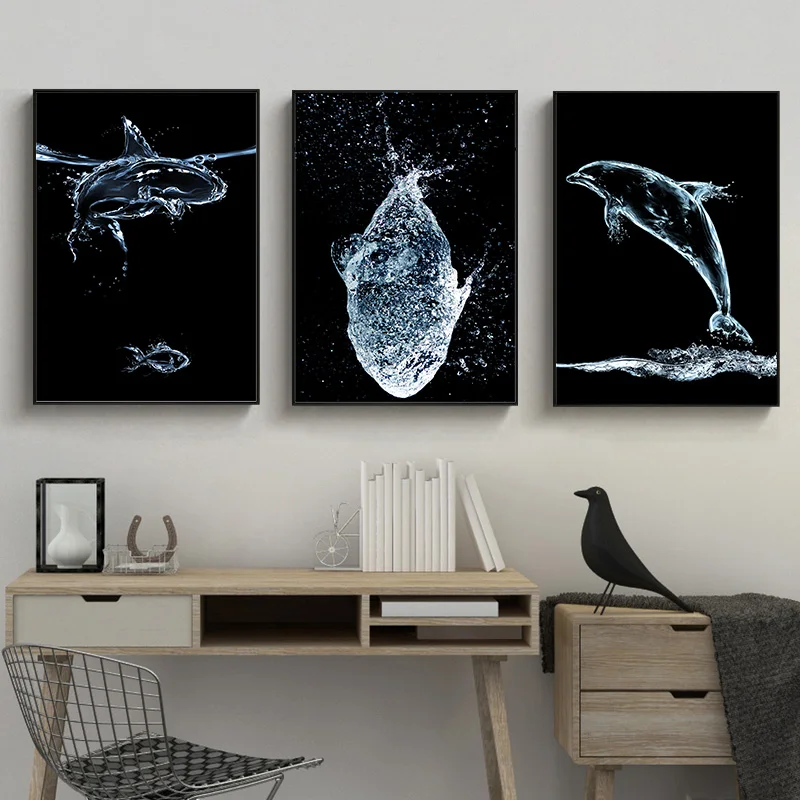 Плакаты и принты домашний декор Скандинавская Картина на холсте искусство стены