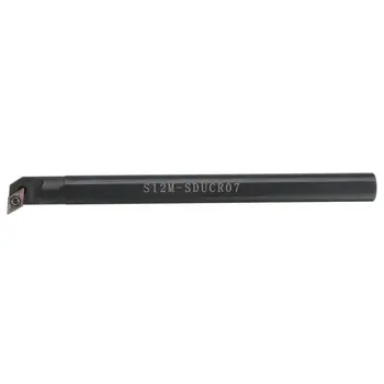 

DCMT0702 Carbide Insert With S12M-SDUCR07 Lathe Boring Bar Turning Tool Holder