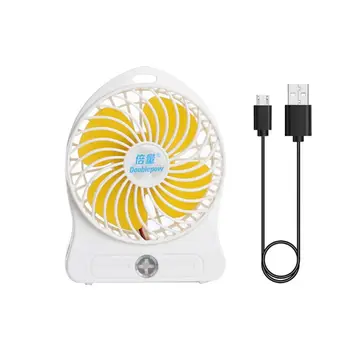 

Without 18650 Battery Portable Outdoor Fan Air Cooler Desk USB Fan Mute Cooler for PC Notebook Laptop Powebank USB Charger M6CB